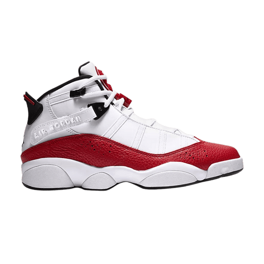 Air Jordan 6 Rings White University Red