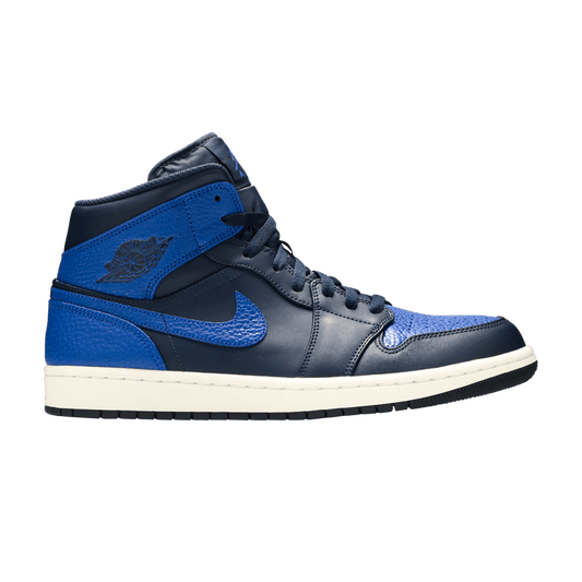 Air Jordan 1 Mid Obsidian Game Royal
