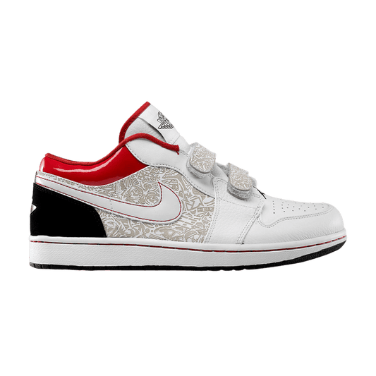 Air Jordan 1 Retro Low Velcro White Varsity Red