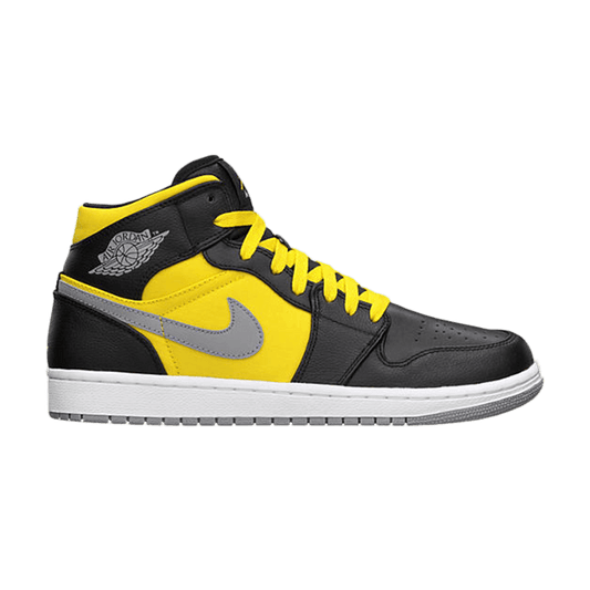 Air Jordan 1 Phat Mid Black Speed Yellow