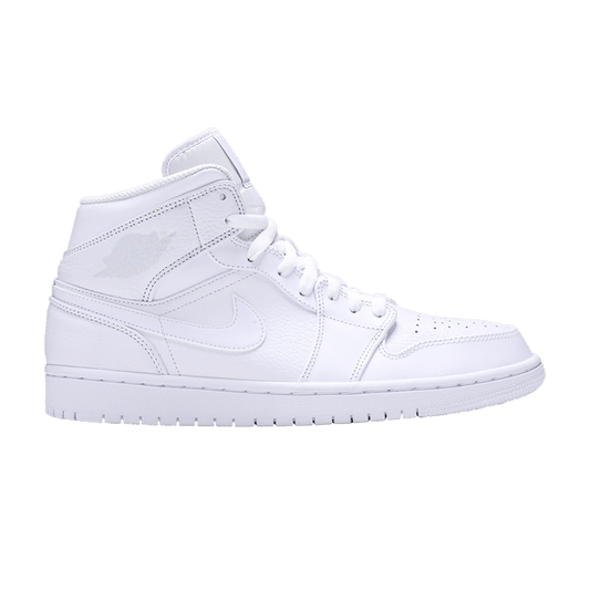 Air Jordan 1 Mid Triple White (2018)