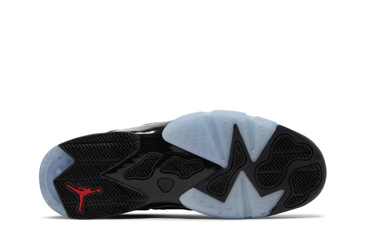 Air Jordan 6-17-23 Black White Red Contrast Stitching