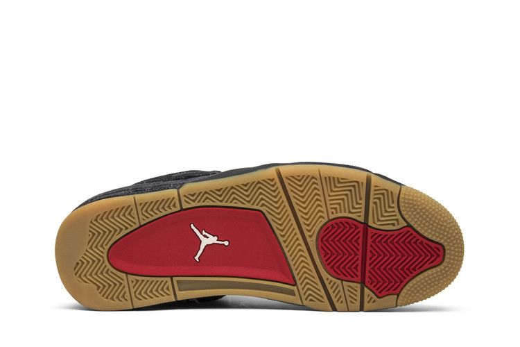 Air Jordan 4 Retro Levi's Black (Levi's Tag)