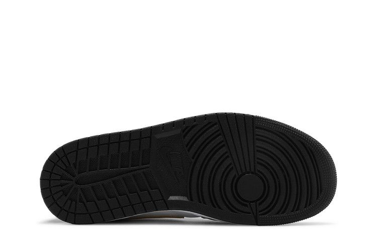 Air Jordan 1 Mid White Pollen Black