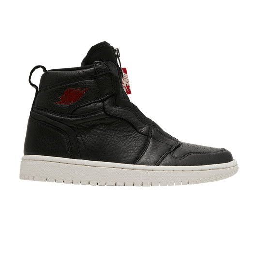Air Jordan 1 Retro High Zip Black Gym Red Phantom (Women's)