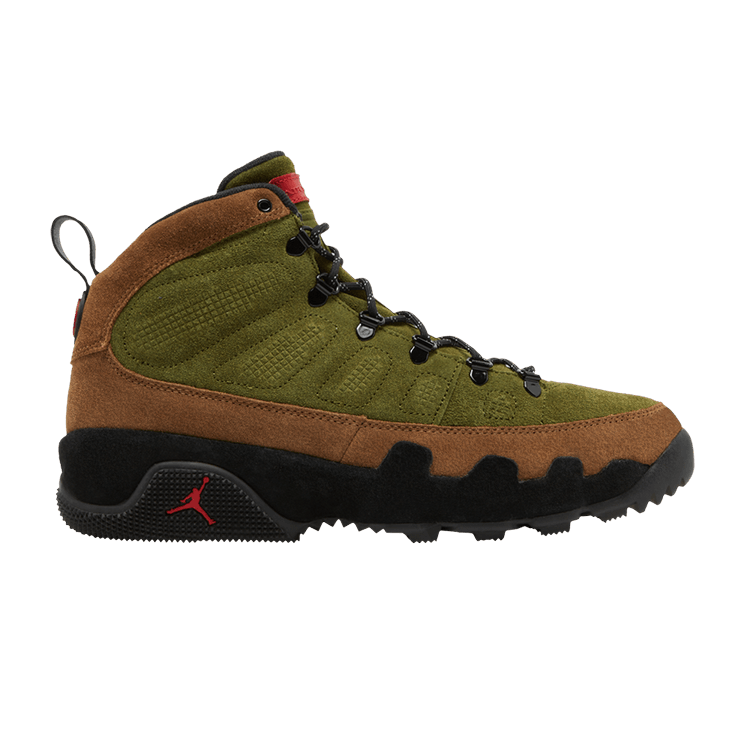 Air Jordan 9 Retro Boot NRG Military Brown Legion Green