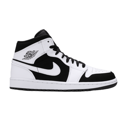 Air Jordan 1 Mid White Black