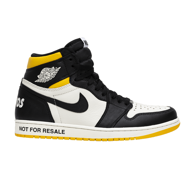 Air Jordan 1 Retro High Not for Resale Varsity Maize