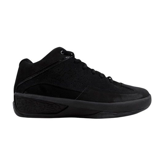Air Jordan 2 Smooth Black Metallic Silver White