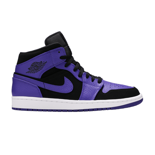 Air Jordan 1 Mid Black Dark Concord