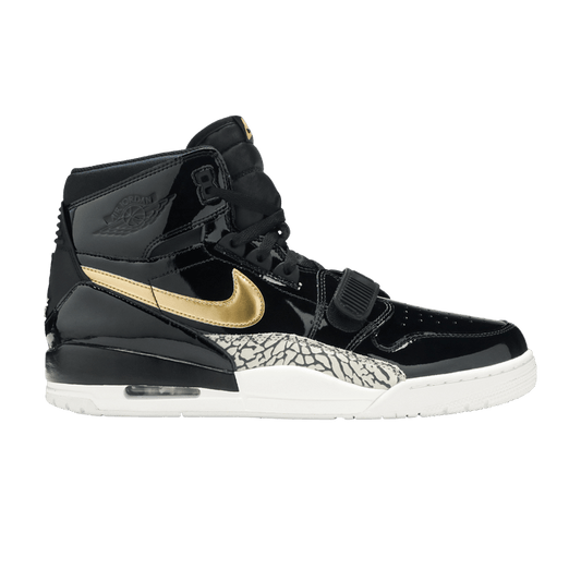 Air Jordan Legacy 312 Black Gold Patent