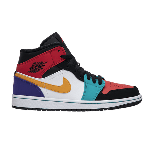 Air Jordan 1 Mid Bred Multi-Color