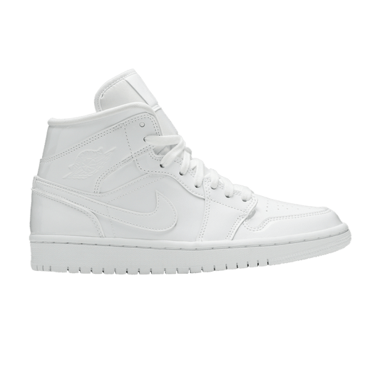 Air Jordan 1 Mid Triple White (Women's)