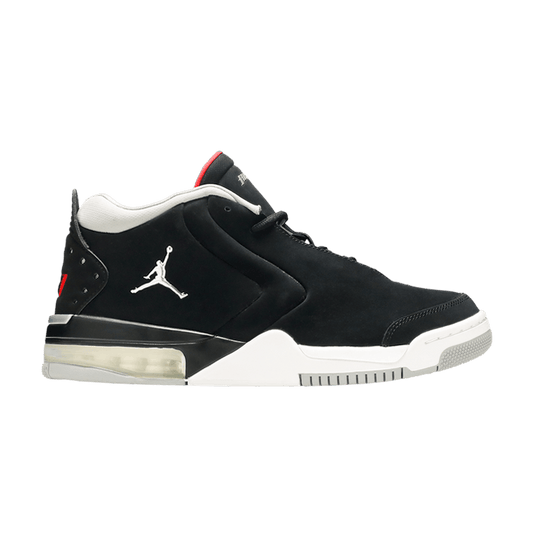 Air Jordan Big Fund Black Metallic Silver University Red