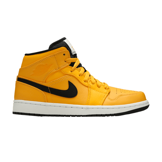 Air Jordan 1 Mid University Gold Black