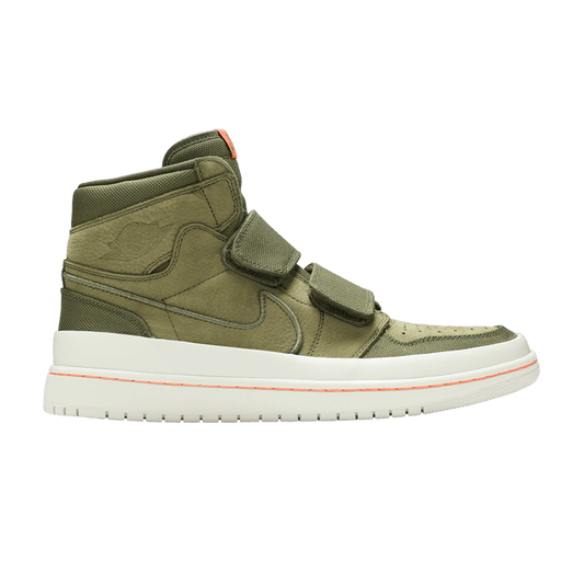 Air Jordan 1 Retro High Double Strap Olive Canvas