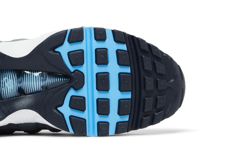 Nike Air Max 95 Cool Grey University Blue Dark Obsidian