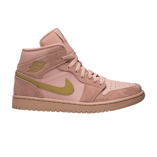 Air Jordan 1 Mid Coral Gold