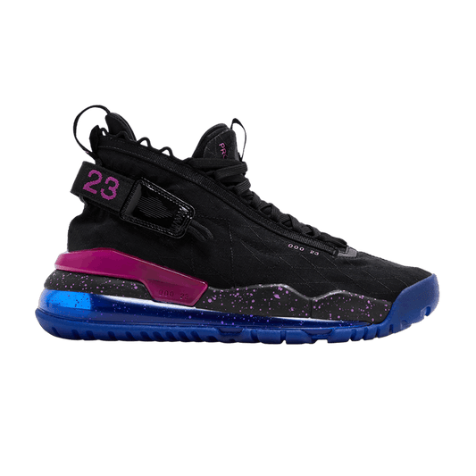 Air Jordan Proto Max 720 Black Racer Blue Hyper Violet