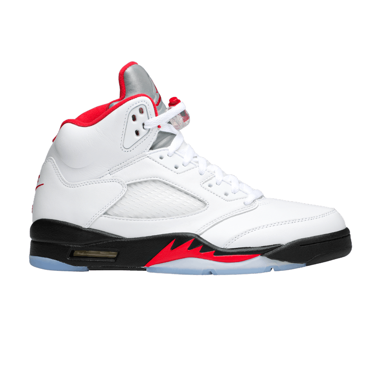 Air Jordan 5 Retro Fire Red Silver Tongue (2020)