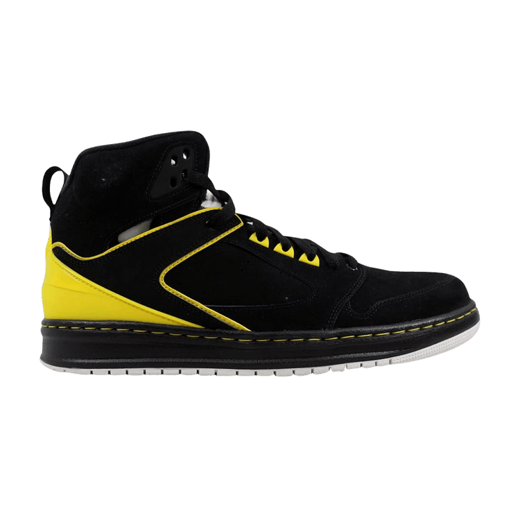 Air Jordan Sixty Club Black Yellow Metallic Silver