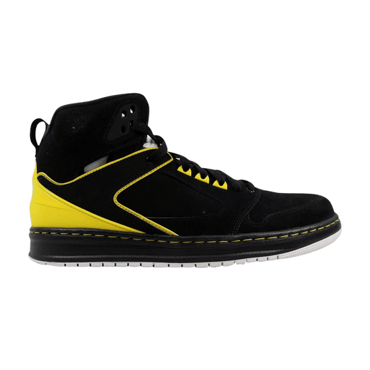 Air Jordan Sixty Club Black Yellow Metallic Silver
