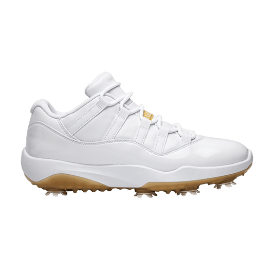 Air Jordan 11 Retro Low Golf White Metallic Gold