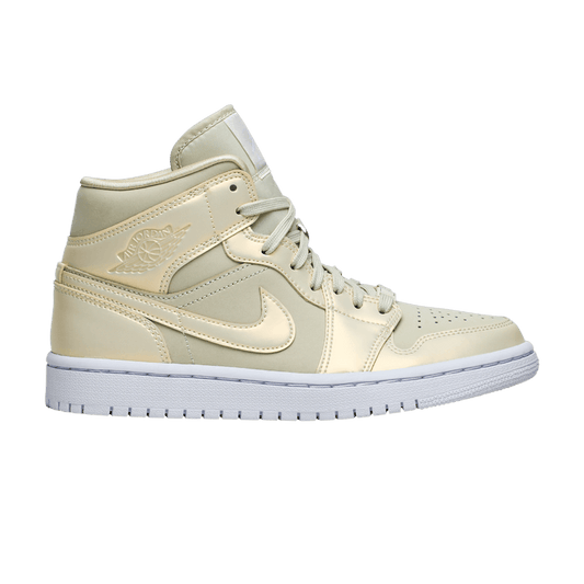 Air Jordan 1 Mid Goose Feather Yellow (Women's)