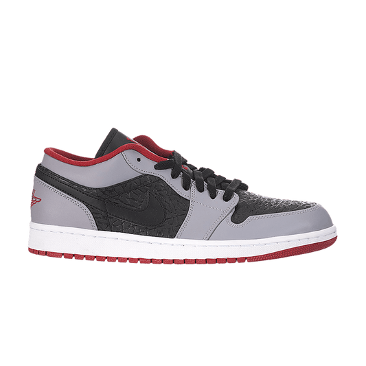 Air Jordan 1 Low Black Gym Red Cement