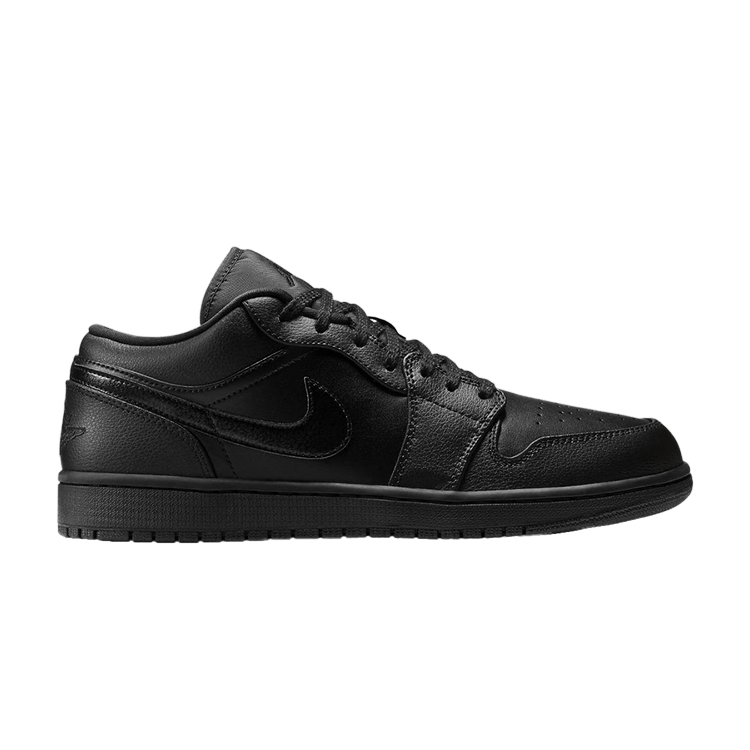 Air Jordan 1 Low Black Black Noir