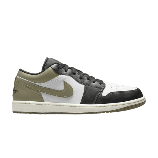 Air Jordan 1 Low Black Toe Medium Olive