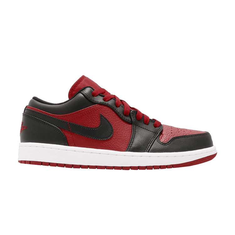 Air Jordan 1 Low Black Gym Red