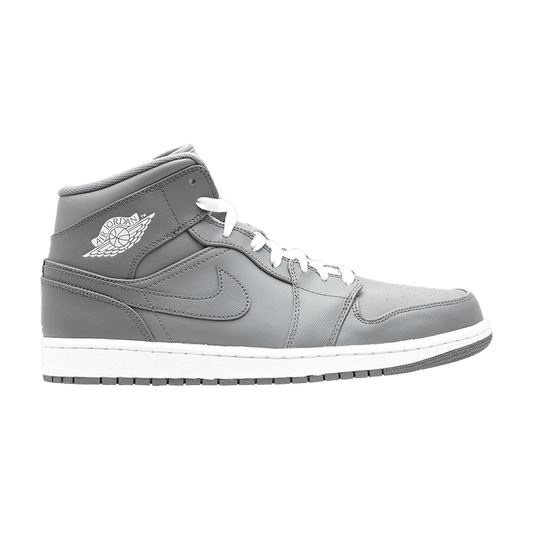 Air Jordan 1 Mid Cool Grey White