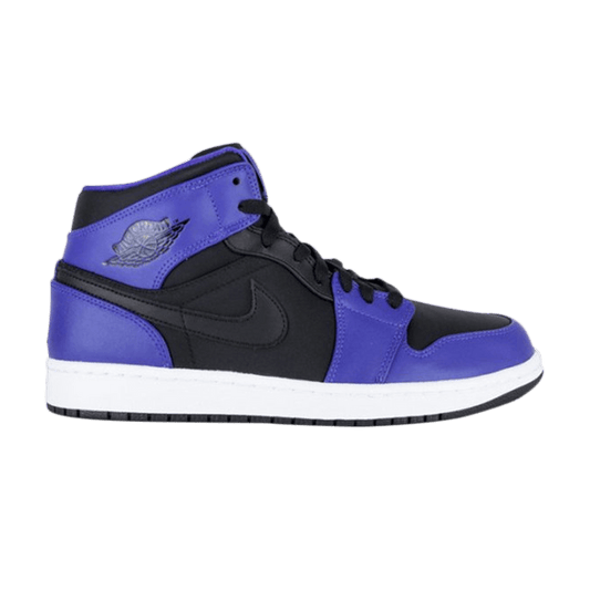 Air Jordan 1 Mid Black Dark Concord (2014)