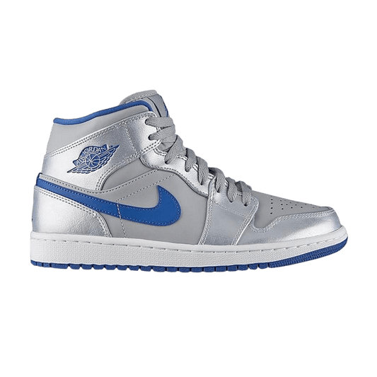 Air Jordan 1 Mid Wolf Grey Sport Blue