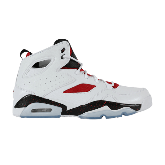 Air Jordan Flightclub 91 White Black Gym Red