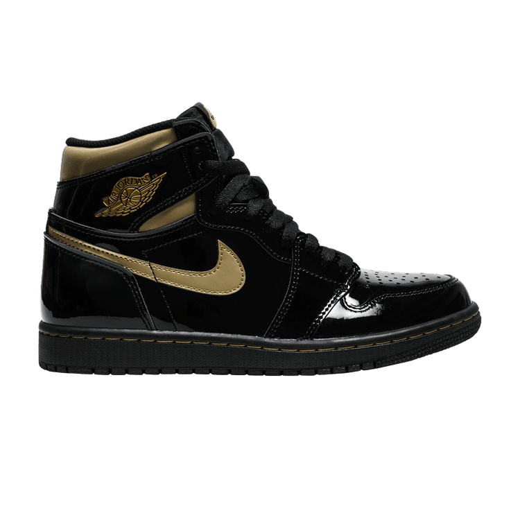 Air Jordan 1 Retro High Black Metallic Gold (2020)