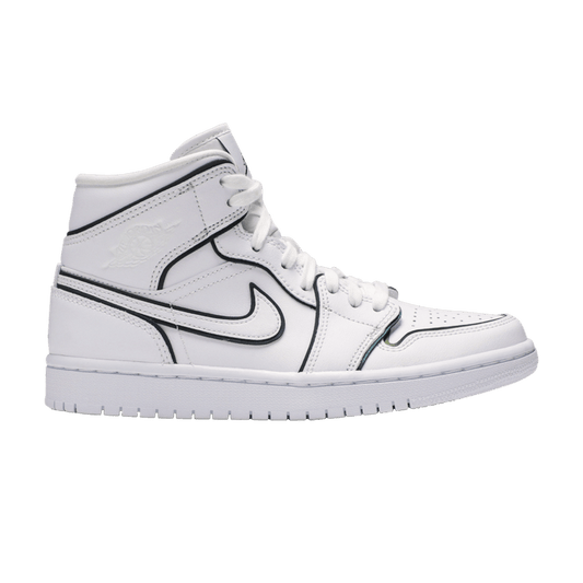 Air Jordan 1 Mid Iridescent Reflective White (Women's)
