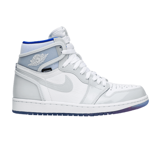 Air Jordan 1 Retro High Zoom White Racer Blue
