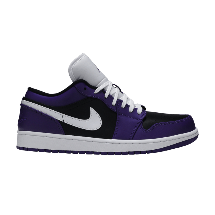 Air Jordan 1 Low Court Purple Black