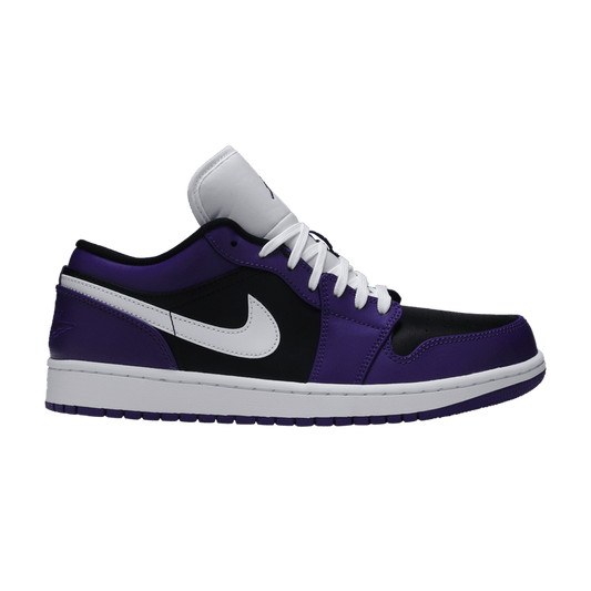 Air Jordan 1 Low Court Purple Black