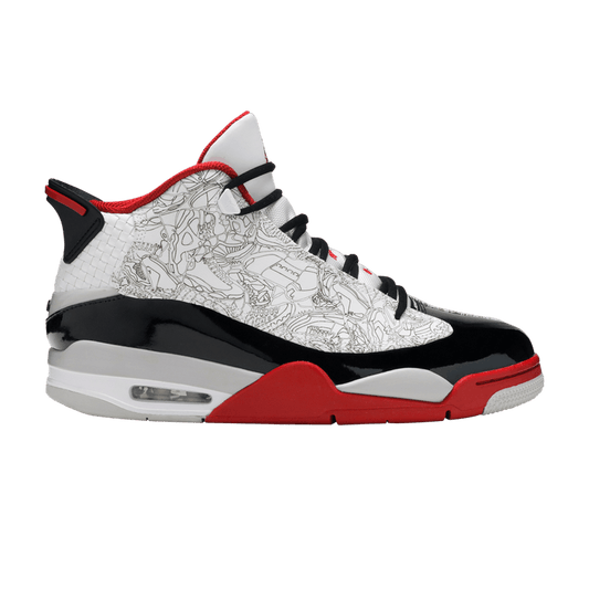 Air Jordan Dub Zero White Varsity Red