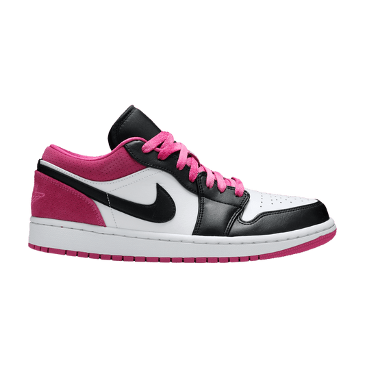 Air Jordan 1 Low Black Active Fuchsia