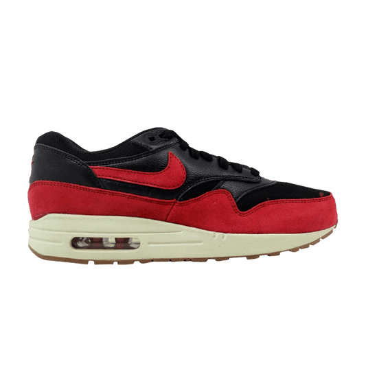 Nike Air Max 1 Black Red Sail (Women's)