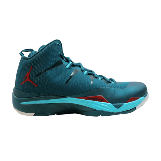 Air Jordan Super Fly 2 Dark Sea Gym Red Gamma Blue White