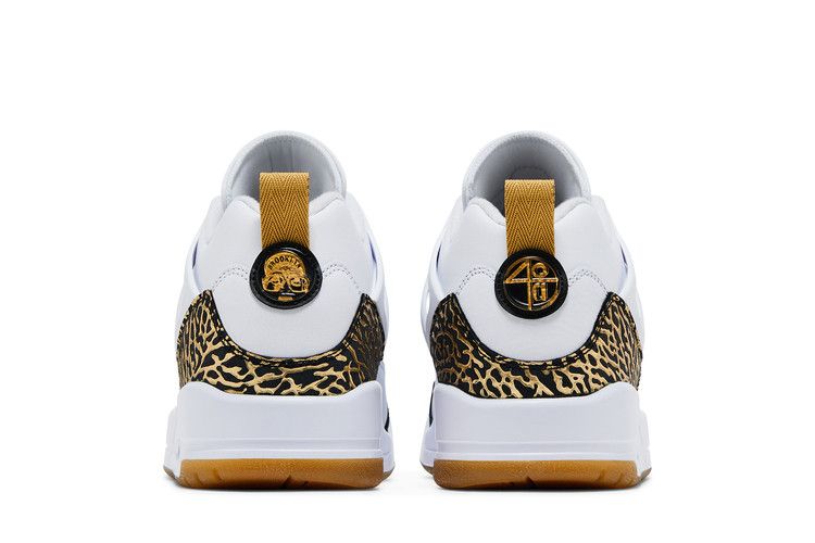 Air Jordan Spizike Low White Metallic Gold