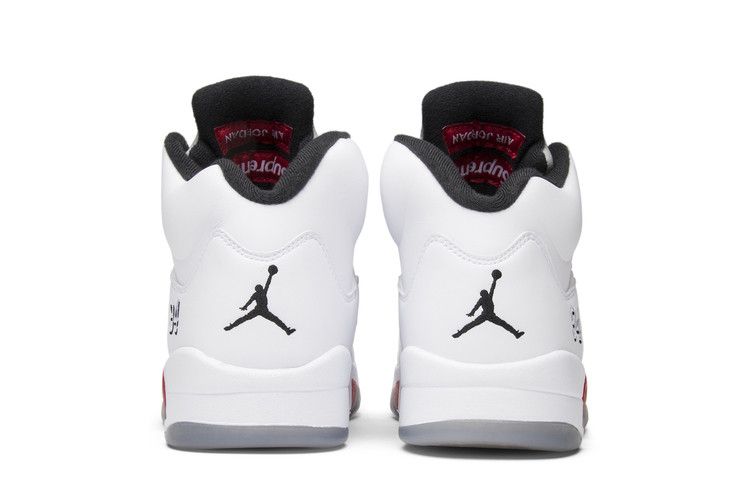 Air Jordan 5 Retro Supreme White