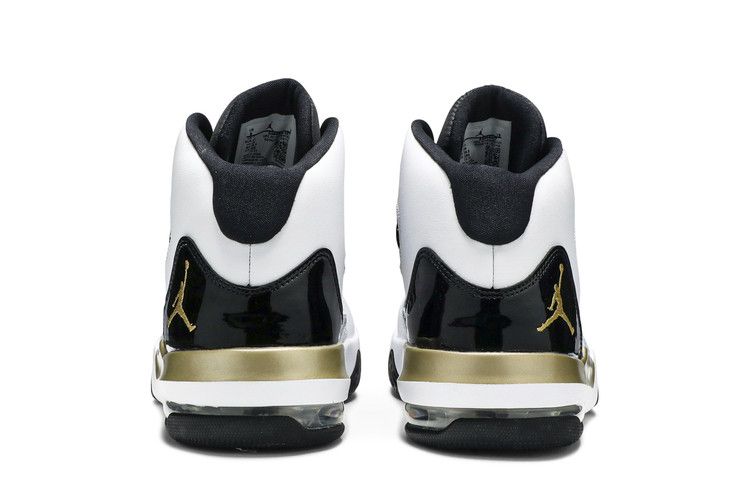 Air Jordan Max Aura White Metallic Gold Black