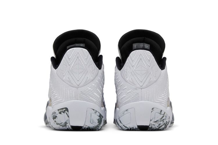 Air Jordan 38 Low White Metallic Gold Black