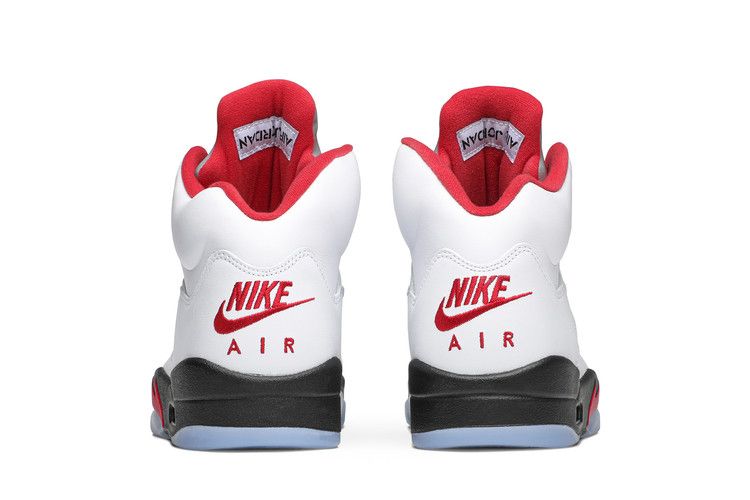 Air Jordan 5 Retro Fire Red Silver Tongue (2020)